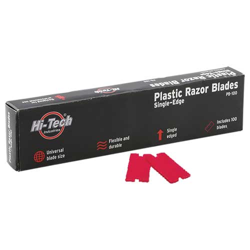 Plastic Razor Blades Box/100