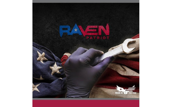 SAS Raven Patriot Nitrile Gloves