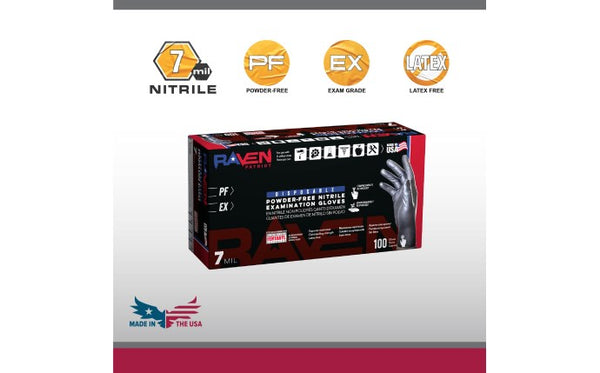 SAS Raven Patriot Nitrile Gloves