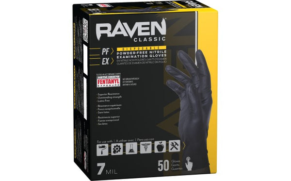 SAS Raven Nitrile Gloves (50pk)