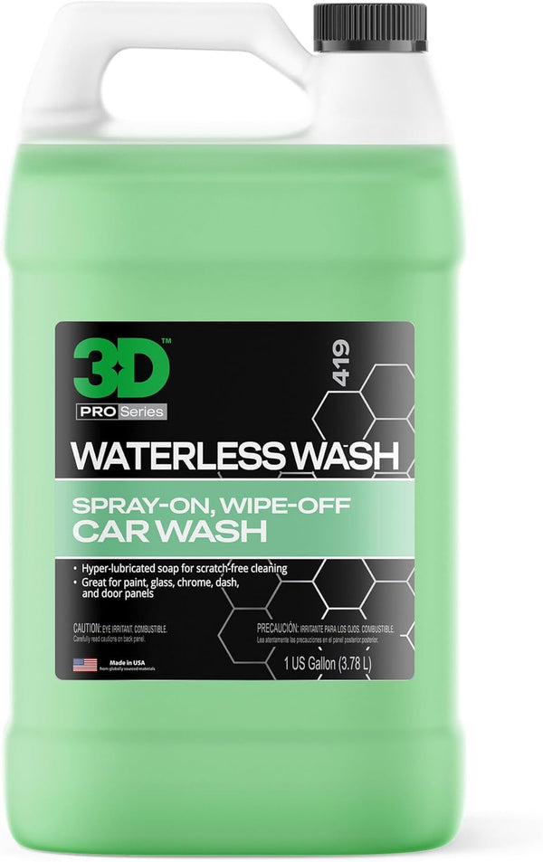 3D Waterless Car Wash