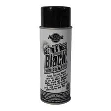 Hi-Tech Semi Gloss Black Enamel Spray Paint