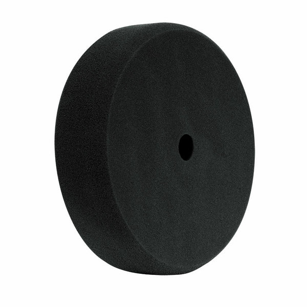 Buff and Shine 2000G Flat Foam Finishing Pad Black