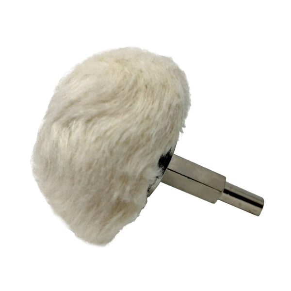 Zephyr Goblett Buff Round End Shank Mounted
