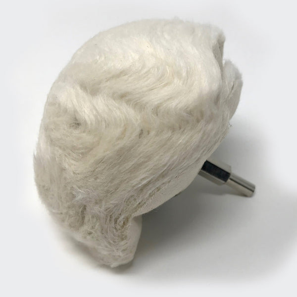 Zephyr Goblett Buff Round End Shank Mounted