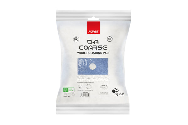 Rupes D-A Coarse Blue Wool Pad