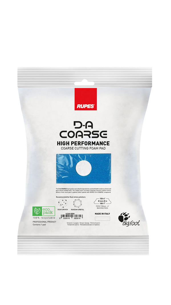 Rupes D-A Coarse Blue Foam Pad