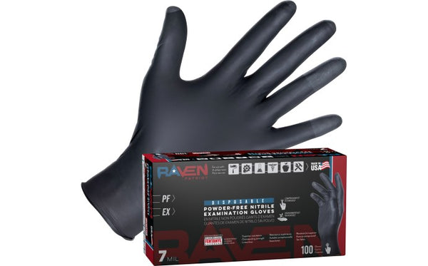 SAS Raven Patriot Nitrile Gloves