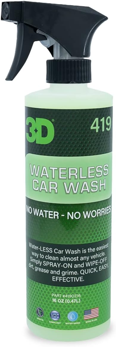 3D Waterless Car Wash