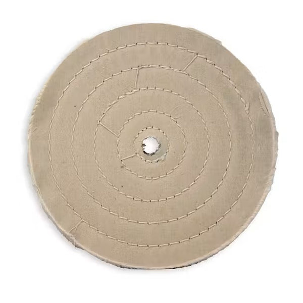 Zephyr Wht Cotton Muslin 5 Rows Sewn 60-Ply 8"