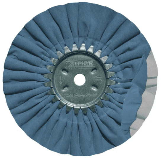 Zephyr AWB58-8SS Blu/Wht Combo Show Shine 8"