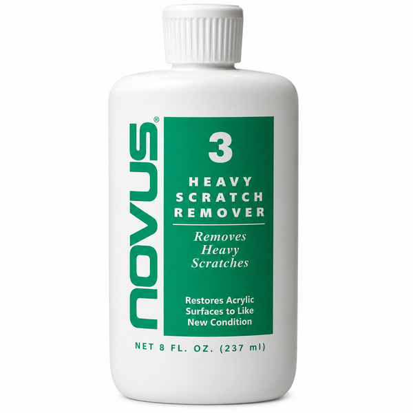 Novus Plastic Polish Premium #3 Heavy Scratch Remover
