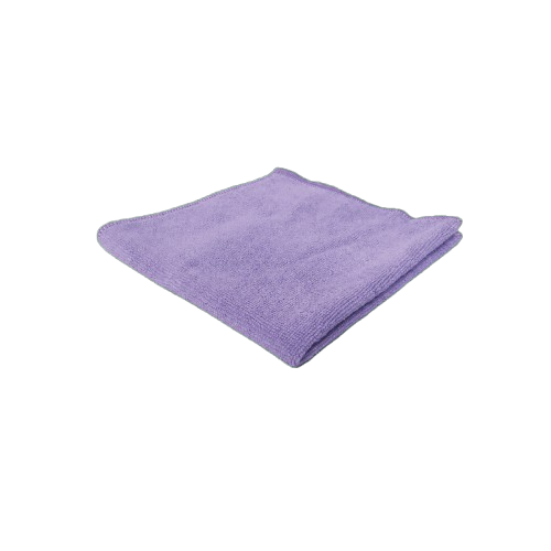 Purple Microfiber Towel 15in x 15in 260gsm